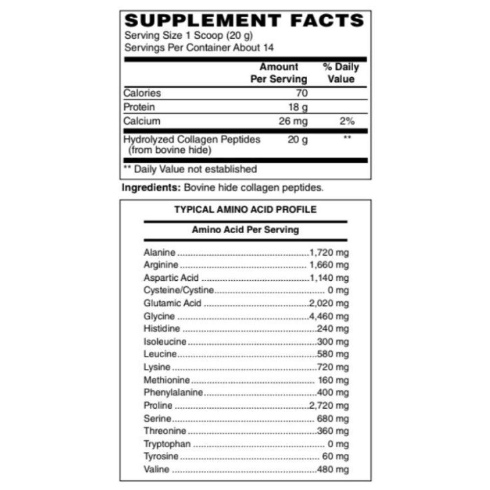 LOOKING GOOD SUPPLEMENT FACTS